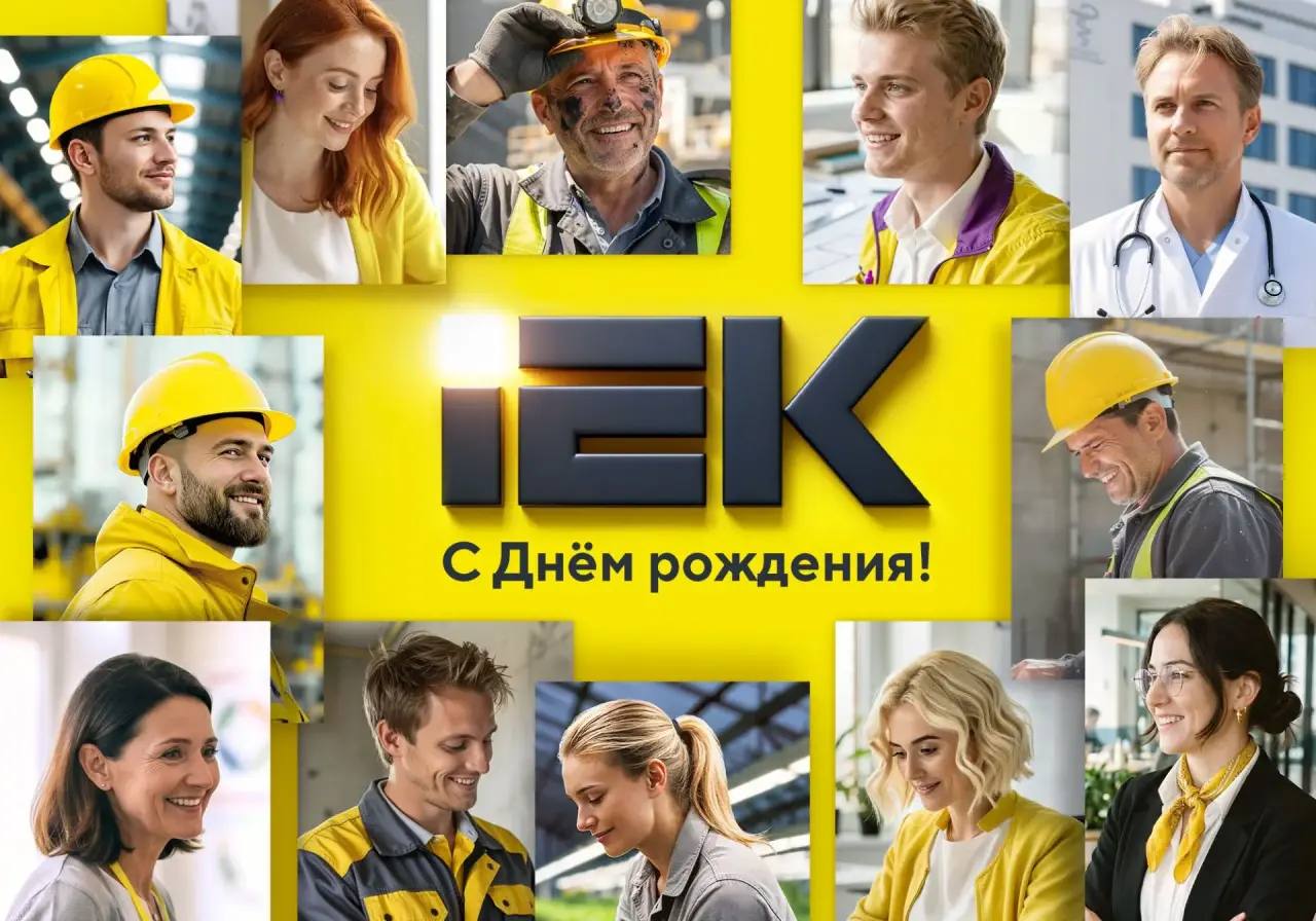 IEK GROUP сегодня празднует день рождения